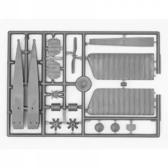 Plastične makete - Fokker E.IV WWI German Fighter 1:72