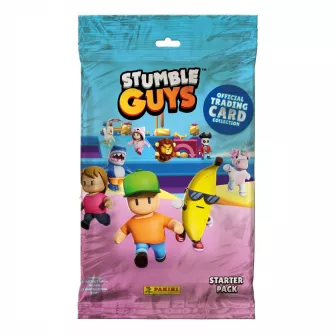 Merchandise razno - Komplet 3x6 kartica + 3 LE i binder STUMBLE GUYS Adrenalyn Starter