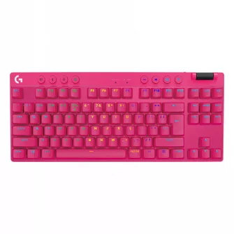 Gejmerske tastature - G PRO X TKL LIGHTSPEED Gaming Kbd, Pink, US INT' BT Tactile