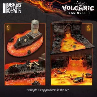 Warhammer boje - Basing Sets - Volcanic