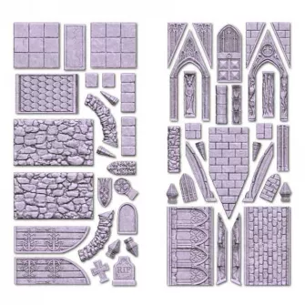 Warhammer pribor i oprema - Silicone Moulds - GRAVEYARD