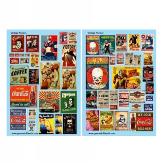 Warhammer pribor i oprema - Waterslide Decals - Vintage Posters