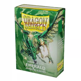 Oprema za kolekcionarske kartice - Dragon Shield - Small Matte Emerald Sleeves (60 Sleeves)