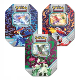 Kolekcionarske kartice - Pokemon TCG: Paldea Partners Ex Tin