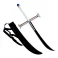One Piece - Sword Of Mihawk Metal Replica 2
