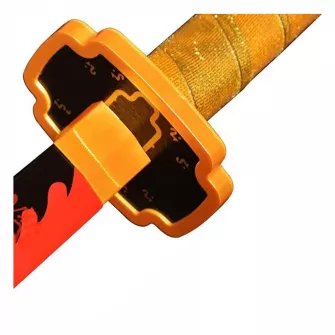 Merchandise razno - Demon Slayer - Wood Sword Replica - Standard Nichirin Katana (Yoriichi Tsugikuni)