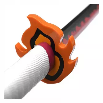 Merchandise razno - Demon Slayer - Wood Sword Replica - Standard Nichirin Katana (Kyojuro Rengoku)