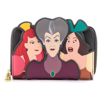 Novčanici - Disney Villains Scene Evil Stepmother Aand Step Sisters Zip Around Wallet