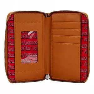 An American Tail Fievel Bubbles Zip Around Wallet
