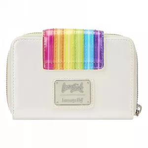 Lisa Frank Rainbow Logo Zip Around Wallet