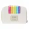 Lisa Frank Rainbow Logo Zip Around Wallet