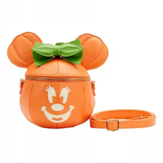 Ženske torbe - Disney Glow Face Pumpkin Minnie Figural Crossbody Bag