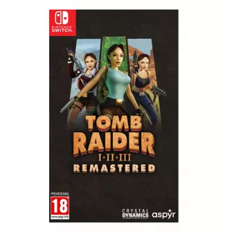 Nintendo Switch igre - Switch Tomb Raider I-III Remastered Starring Lara Croft