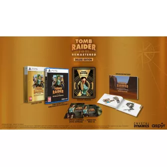Playstation 5 igre - PS5 Tomb Raider I-III Remastered Starring Lara Croft - Deluxe Edition