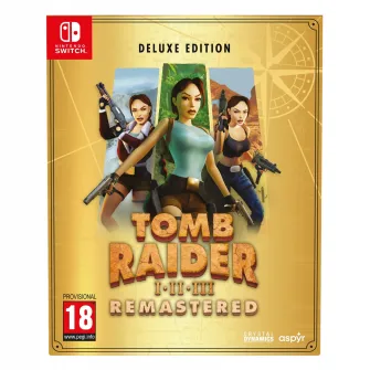Nintendo Switch igre - Switch Tomb Raider I-III Remastered Starring Lara Croft - Deluxe Edition