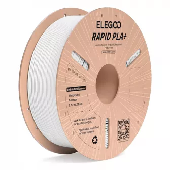 Dodatna oprema za 3D štampače - Rapid PLA+ filament 1.75mm 1kg - White