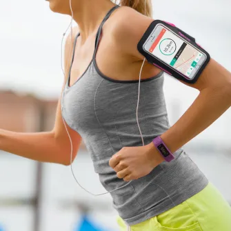 Držači za telefon - Sportska futrola za mobilni telefon u pink boji