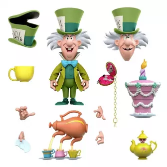Akcione figure - Alice in Wonderland Disney Ultimates Action Figure The Tea Time Mad Hatter (18 cm)