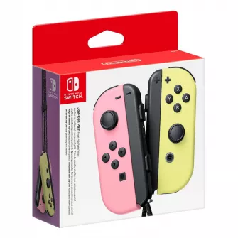 Gejmpedi - Nintendo Switch Joy-Con Pair - Pastel Pink/Pastel Yellow
