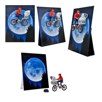 Akcione figure - E.T. the Extra-Terrestrial Action Figure Elliott & E.T. on Bicycle (13 cm)