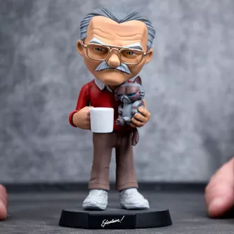 Akcione figure - Stan Lee Mini Co. PVC Figure Stan Lee with Grumpy Cat (14 cm)