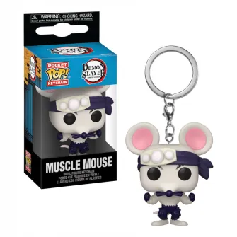 Privesci - Funko POP! Keychain: Demon Slayer - Muscle Mouse