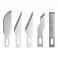5 Assorted Blades for Knife no. 1