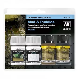 Warhammer boje - Mud & Puddles (4 textures set)