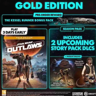 Playstation 5 igre - PS5 Star Wars: Outlaws - Gold Edition