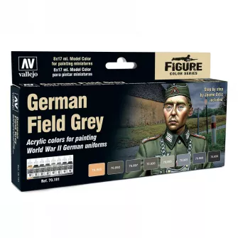 Warhammer boje - German Field Grey Uniform by Jaume Ortiz