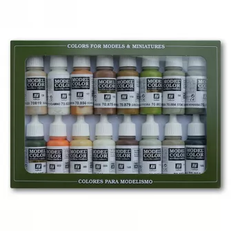 Warhammer boje - Model Color Set: Earth Tones (16)