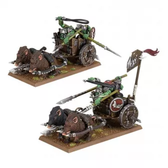 Warhammer figurice - Orc and Goblin Tribes: Orc Boar Chariots