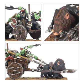 Warhammer figurice - Orc and Goblin Tribes: Orc Boar Chariots