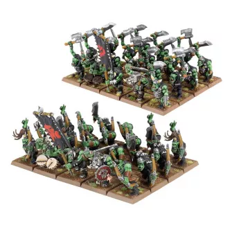 Warhammer figurice - Orc and Goblin Tribes: Orc Boyz and Orc Arrer Boyz