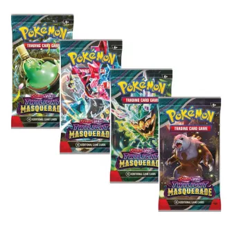 Kolekcionarske kartice - Pokemon TCG: SV6 Twilight Masquerade Booster (Single Pack)
