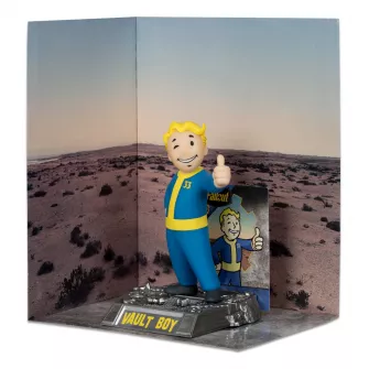 Akcione figure - Fallout Movie Maniacs Action Figure Vault Boy (Gold Label) (15 cm)