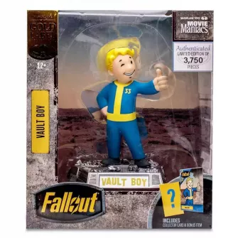 Akcione figure - Fallout Movie Maniacs Action Figure Vault Boy (Gold Label) (15 cm)