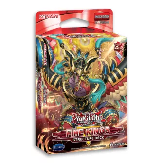 Kolekcionarske kartice - Yu-Gi-Oh! TCG: Fire Kings Reprint Deck  (Single Pack)