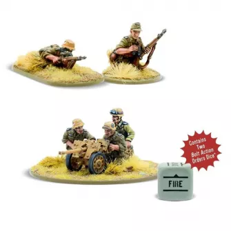 Plastične makete - Afrika Korps weapons teams