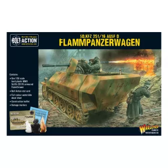Vojna vozila i tenkovi - Flammpanzerwagen Sd.Kfz 251/16 Ausf D (Plastic Box)