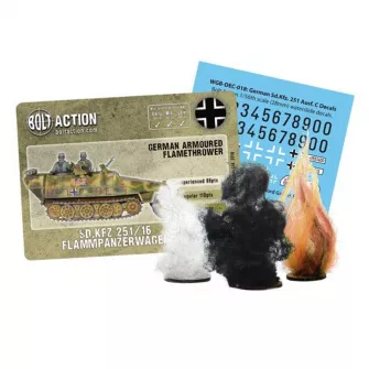 Vojna vozila i tenkovi - Flammpanzerwagen Sd.Kfz 251/16 Ausf D (Plastic Box)