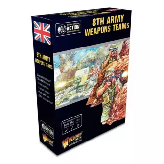 Plastične makete - 8th Army weapons teams