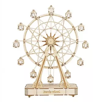 Drvene makete - Ferris Wheel Wooden Music Box