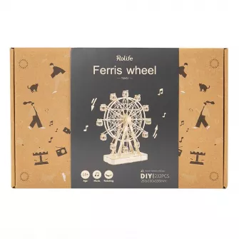 Drvene makete - Ferris Wheel Wooden Music Box