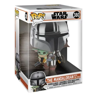 Funko POP! Figure - Star Wars Mandalorian POP! Vinyl - Mandalorian w/Child 10''
