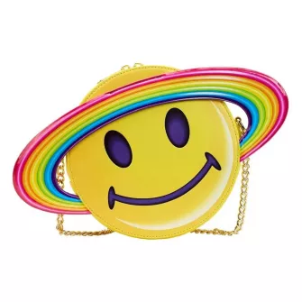Ženske torbe - Lisa Frank Yellow Rainbow Ring Saturn Cossbody Bag