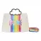 Lisa Frank Rainbow Cloud Handle Chain Strapbody Bag