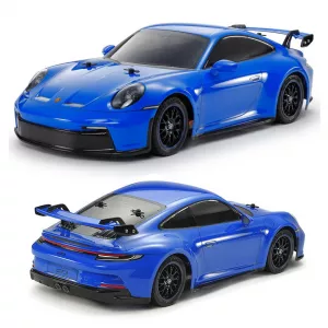 Motorna vozila - RC Model Kit - 1:10 RC Porsche 911 GT3 (992) Blue TT-02