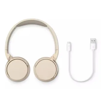 Klasične slušalice - Philips Bežične slušalice TAH3209BG/00 - Beige - EOL