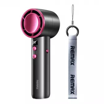 Ventilatori - Remax F32 sivo roze ručni ventilator